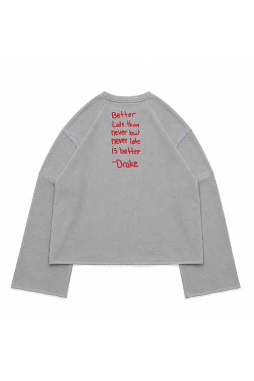 DRAKE WAFFLE TEE